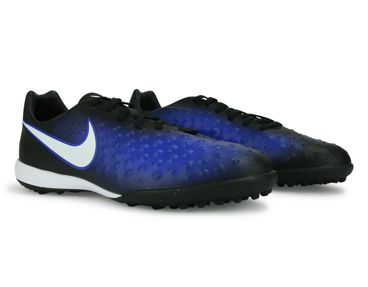 Nike Kids MagistaX Opus Turf Soccer Shoes Black/White/Paramount Blue