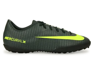 Nike Kids MercurialX Victory VI CR7 Turf Soccer Shoes Seaweed/Volt/Hasta/White