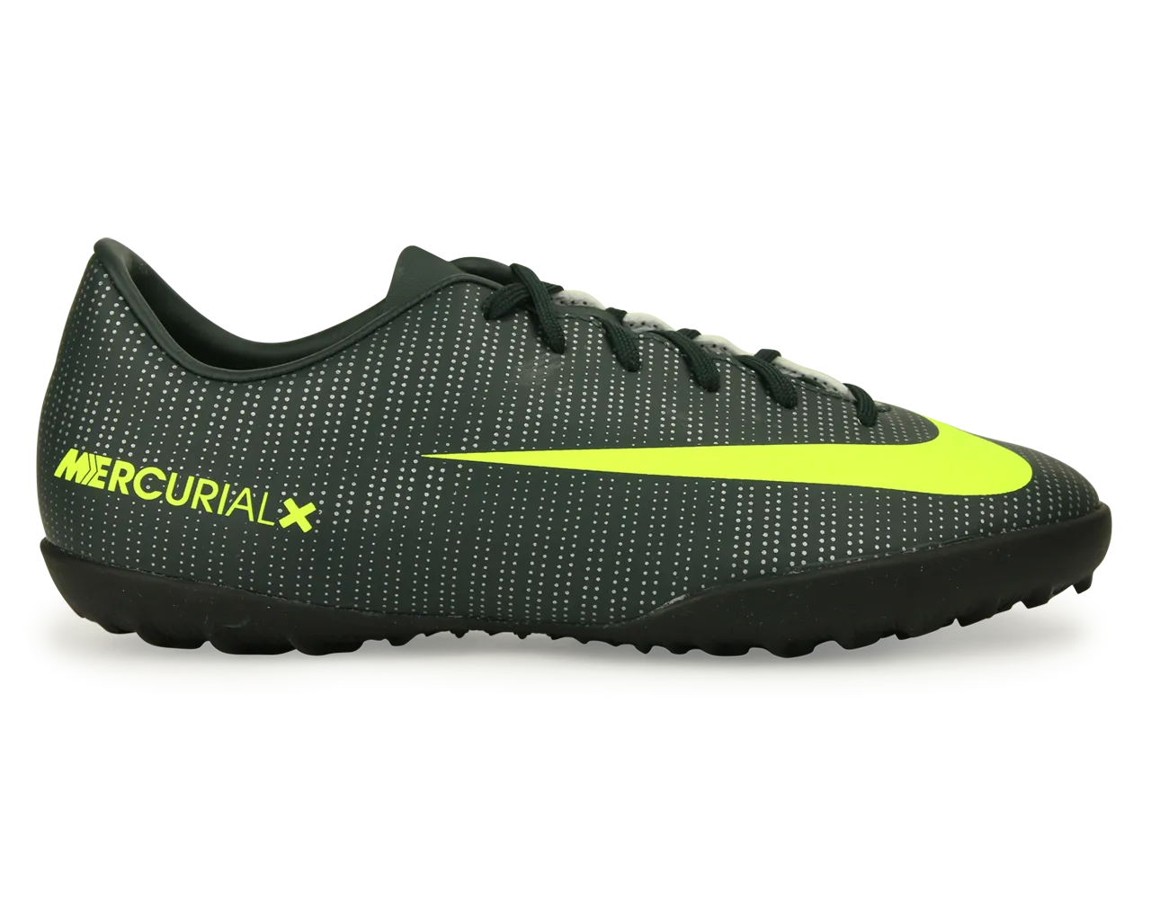 Nike Kids MercurialX Victory VI CR7 Turf Soccer Shoes Seaweed/Volt/Hasta/White