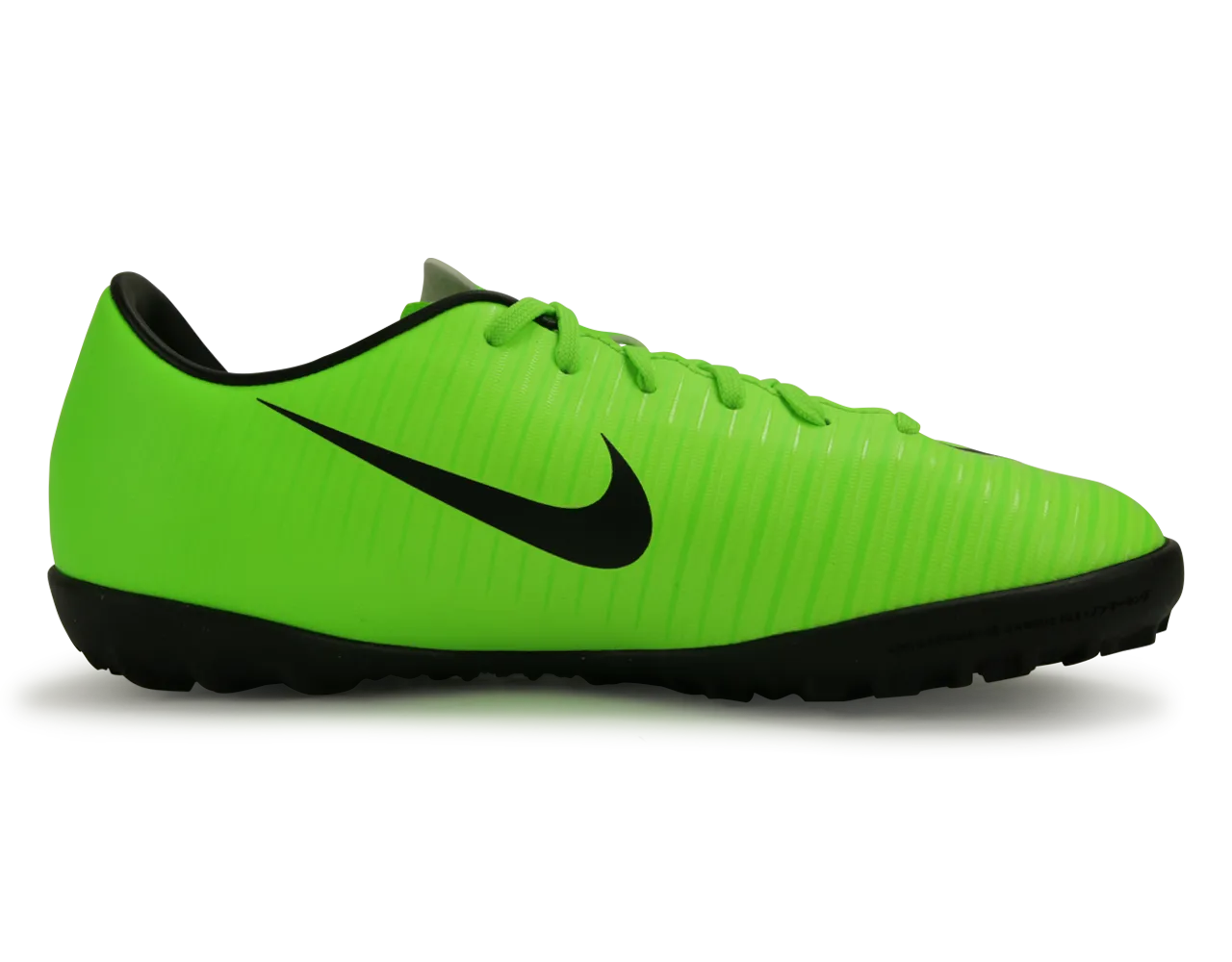 Nike Kids MercurialX Victory VI Turf Soccer Shoes Electric Green/Black/Flash Lime