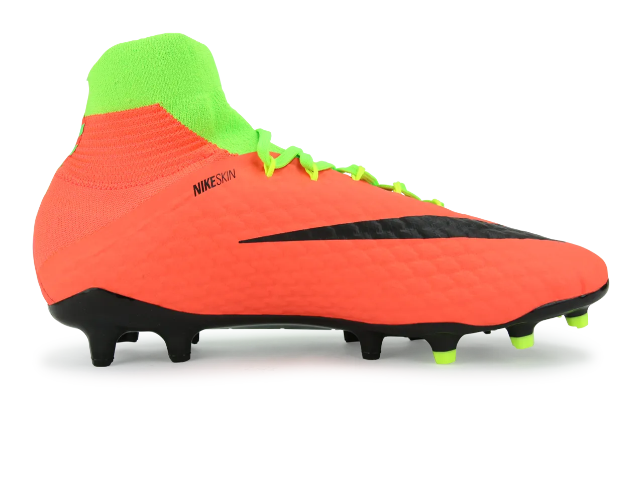 Nike Men's Hypervenom Phatal III Dynamic Fit FG Electric Green/Black/Hyper Orange
