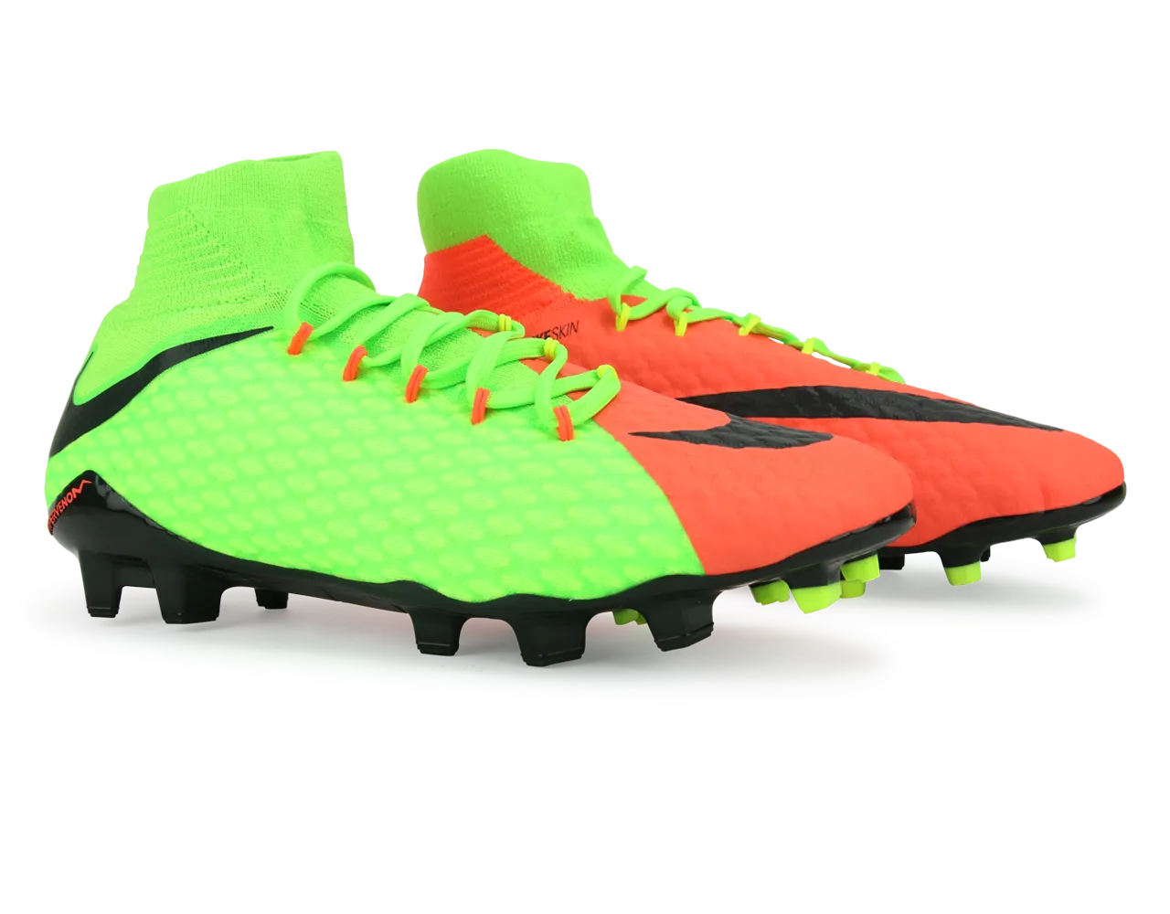 Nike Men's Hypervenom Phatal III Dynamic Fit FG Electric Green/Black/Hyper Orange