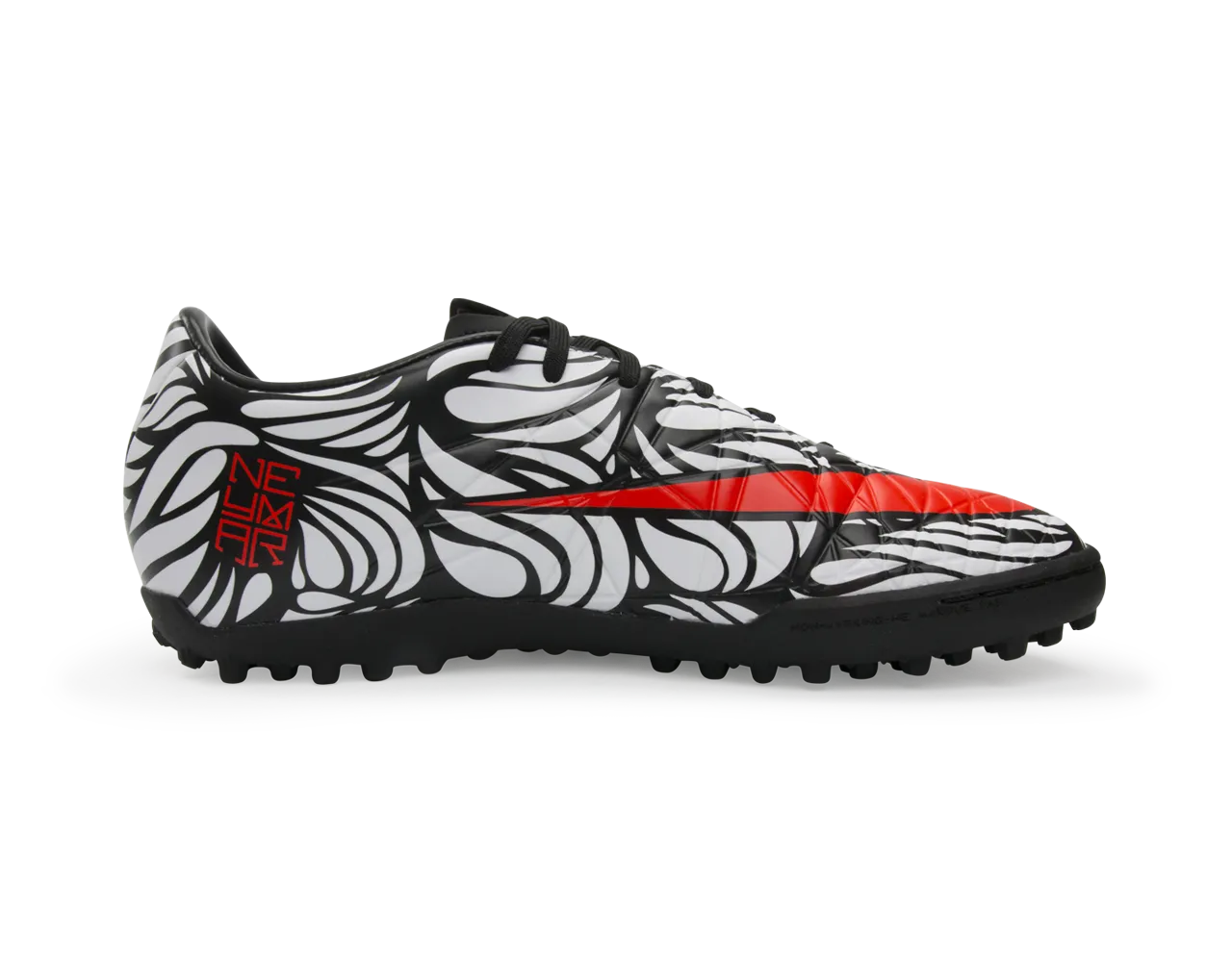 Nike Men's Hypervenom Phelon II NJR Turf Soccer Shoes Black/Bright Crimson/White