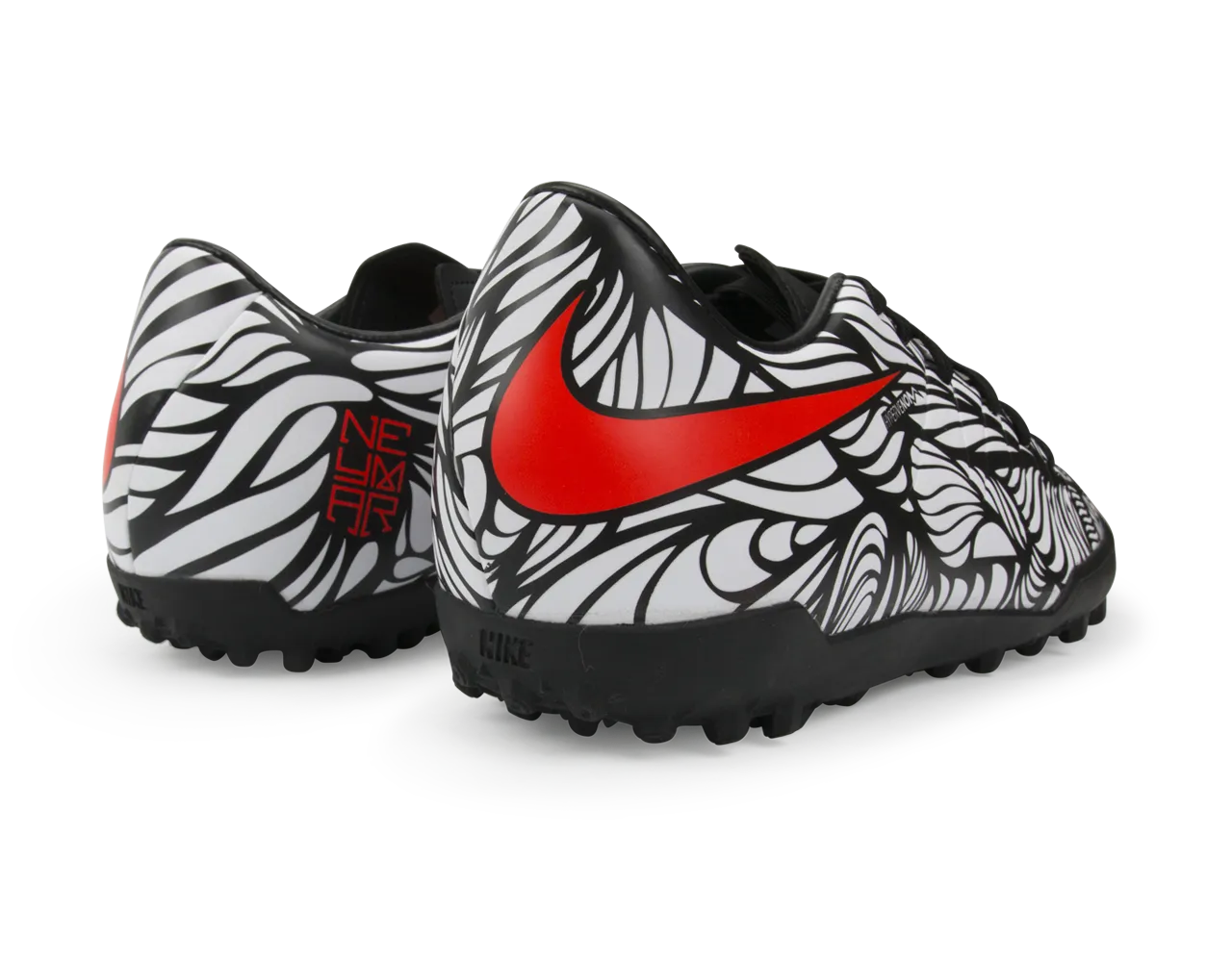 Nike Men's Hypervenom Phelon II NJR Turf Soccer Shoes Black/Bright Crimson/White
