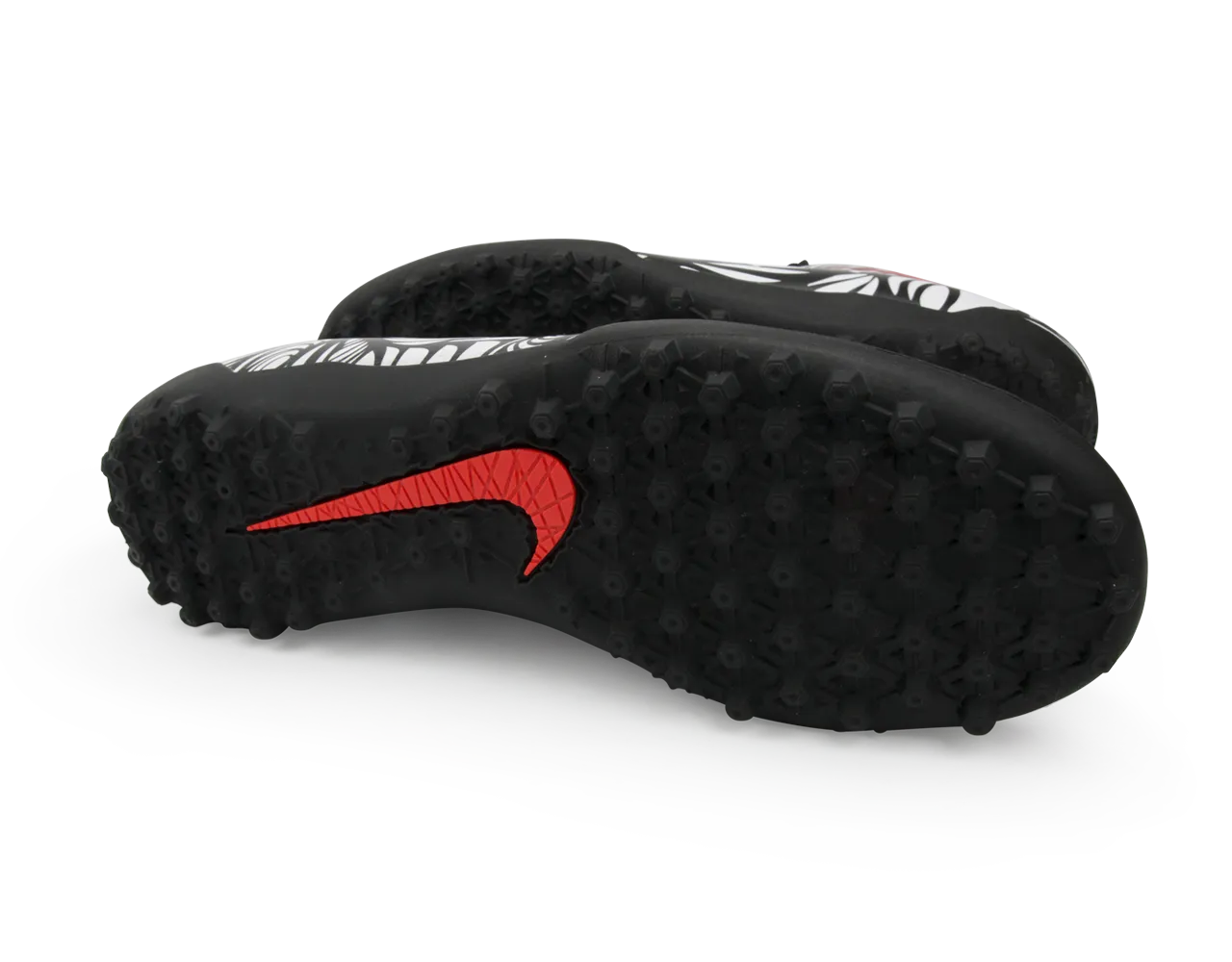 Nike Men's Hypervenom Phelon II NJR Turf Soccer Shoes Black/Bright Crimson/White