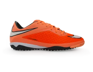 Nike Men's Hypervenom Phelon Turf Soccer Shoes Hyper Crimson/White/Atomic Orange