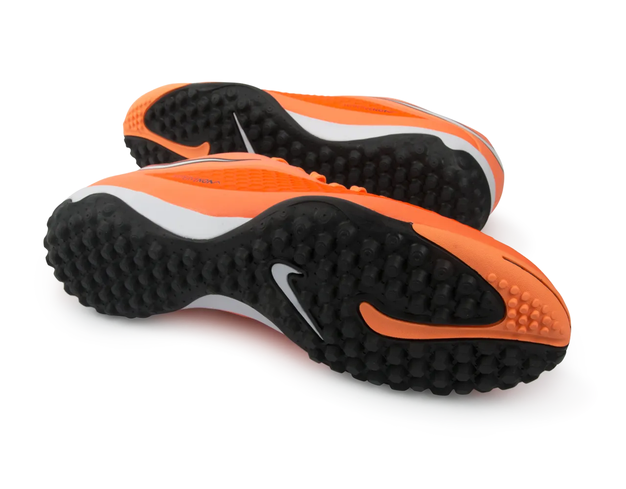 Nike Men's Hypervenom Phelon Turf Soccer Shoes Hyper Crimson/White/Atomic Orange