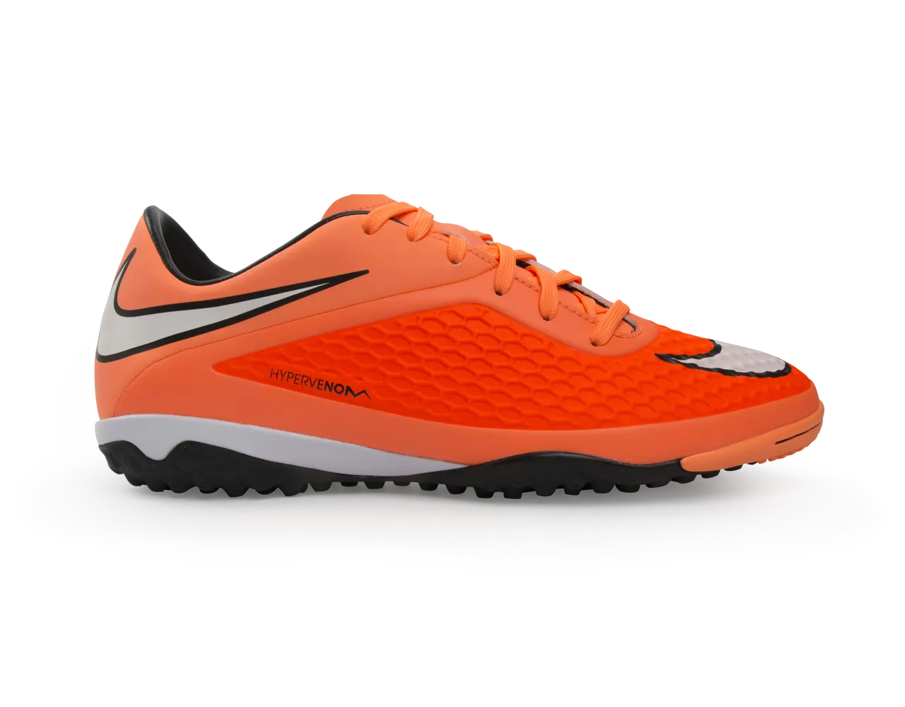 Nike Men's Hypervenom Phelon Turf Soccer Shoes Hyper Crimson/White/Atomic Orange