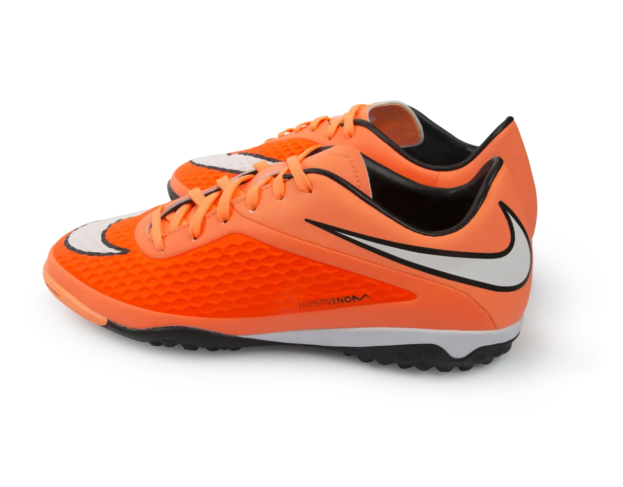 Nike Men's Hypervenom Phelon Turf Soccer Shoes Hyper Crimson/White/Atomic Orange