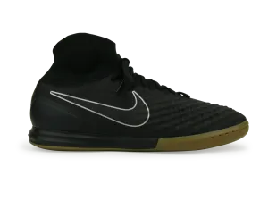 Nike Men's MagistaX Proximo II Indoor Soccer Shoes Black/Gum Light Brown