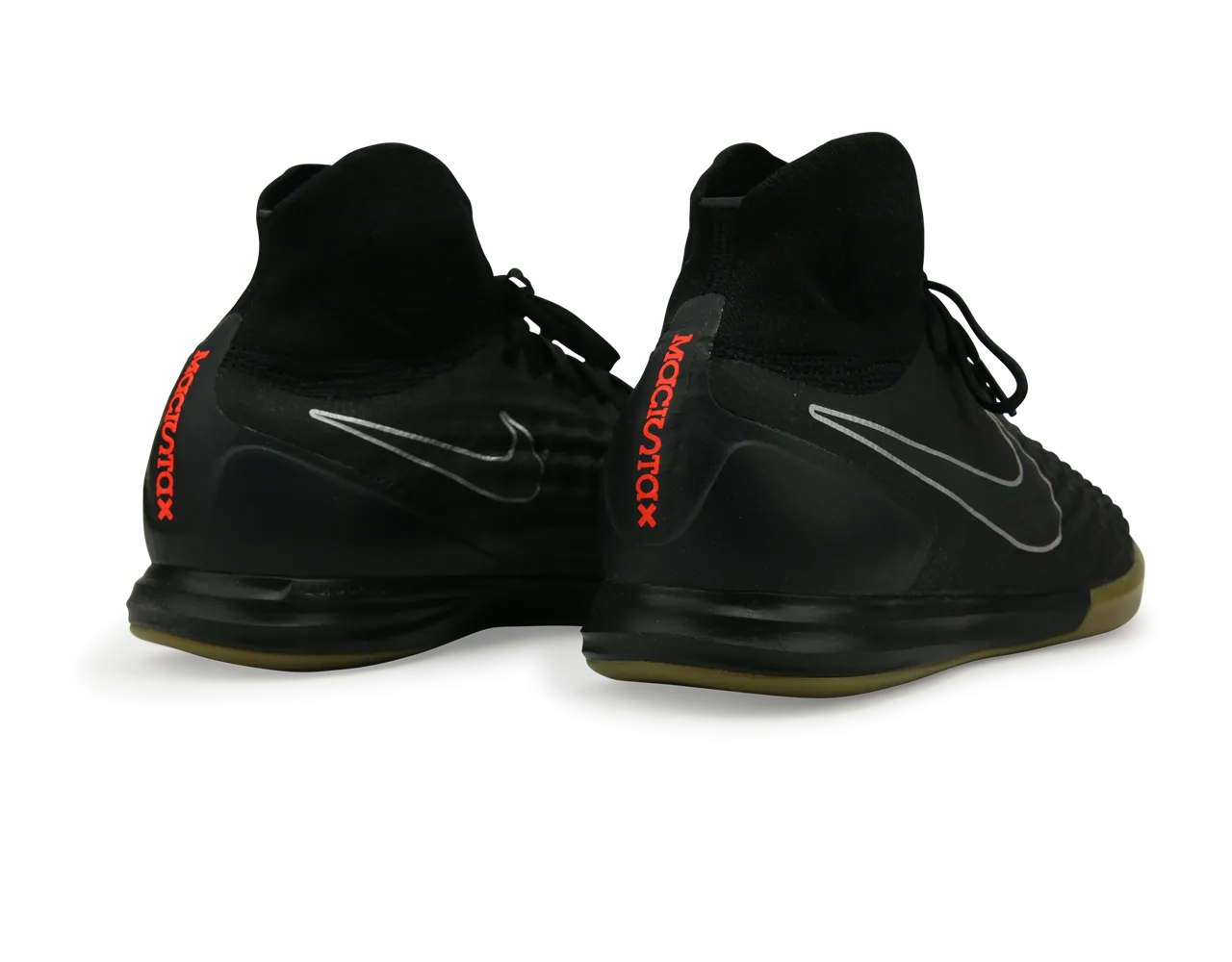 Nike Men's MagistaX Proximo II Indoor Soccer Shoes Black/Gum Light Brown