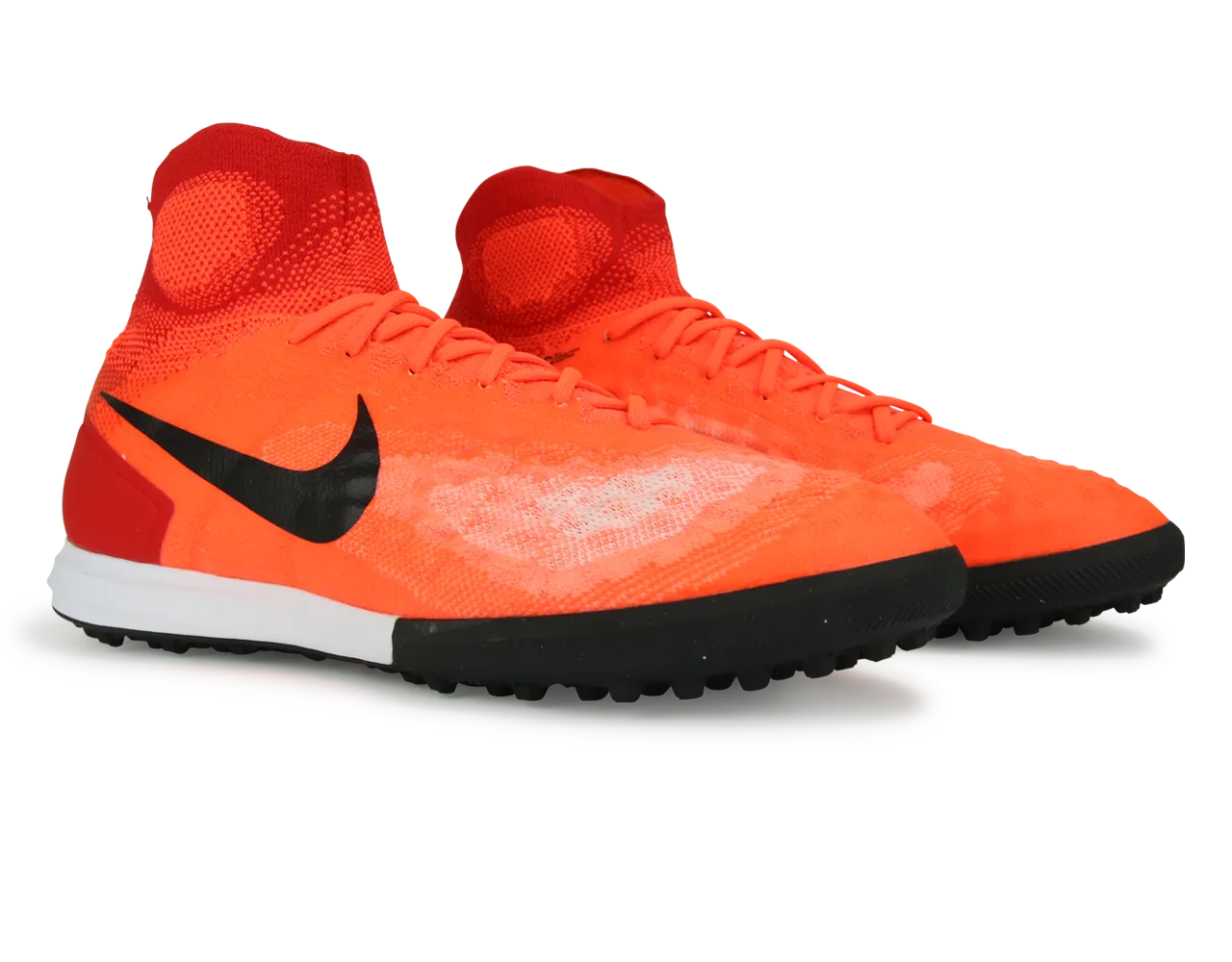 Nike Men's MagistaX Proximo II Turf Soccer Shoes Total Crimson/Black/University Red
