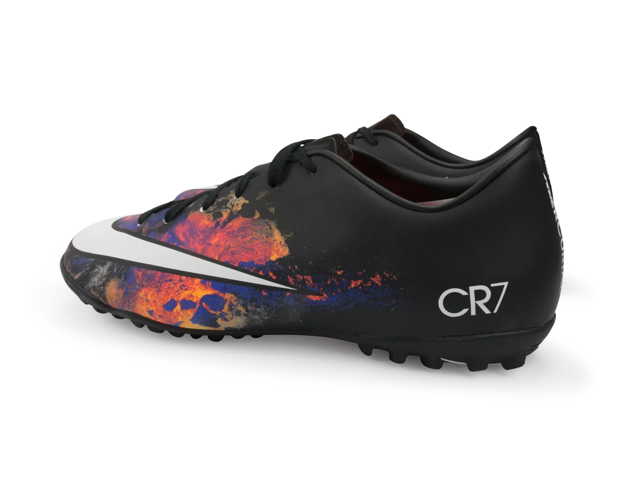 Nike Men's Mercurial Victory V CR Turf Soccer Shoes Black/White/Total Crimson