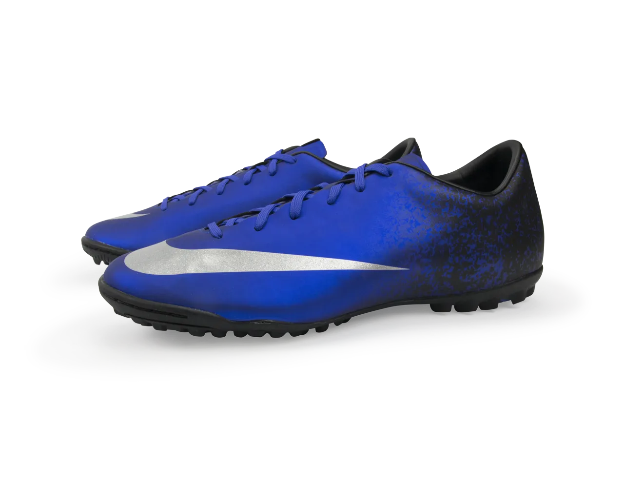 Nike Men's Mercurial Victory V CR7 Turf Soccer Shoes Royal Blue/Metallic Silver/Bleu Royal