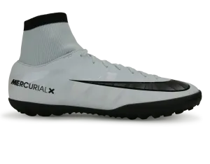 Nike Men's Mercurial Victory VI CR7 DF Turf Soccer Shoes Blue Tint/Black/White