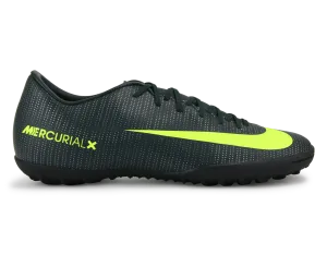 Nike Men's MercurialX Victory VI CR7 Turf Soccer Shoes Seaweed/Volt/Hasta/White
