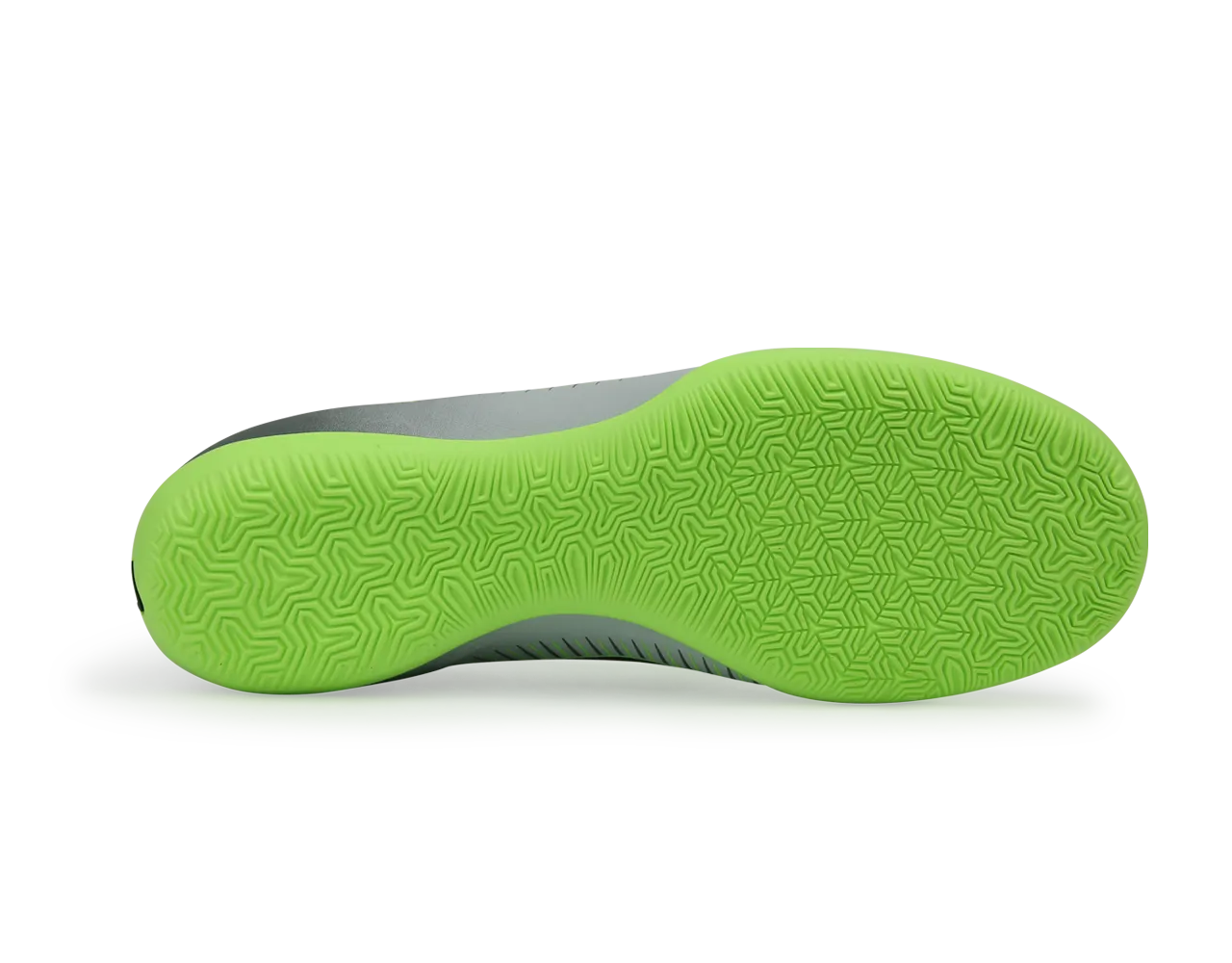 Nike Men's MercurialX Victory VI Indoor Soccer Shoes Pure Platinum/Black/Ghost Green