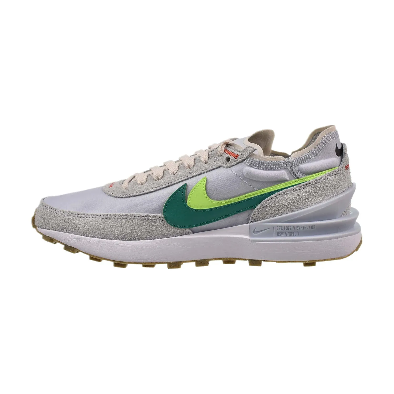 Nike Waffle One SE Women's Shoes Football Grey-Ghost Green