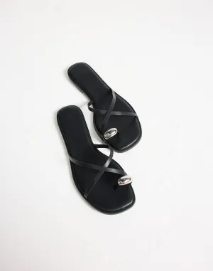 Nya Flats (Black) - By Billini