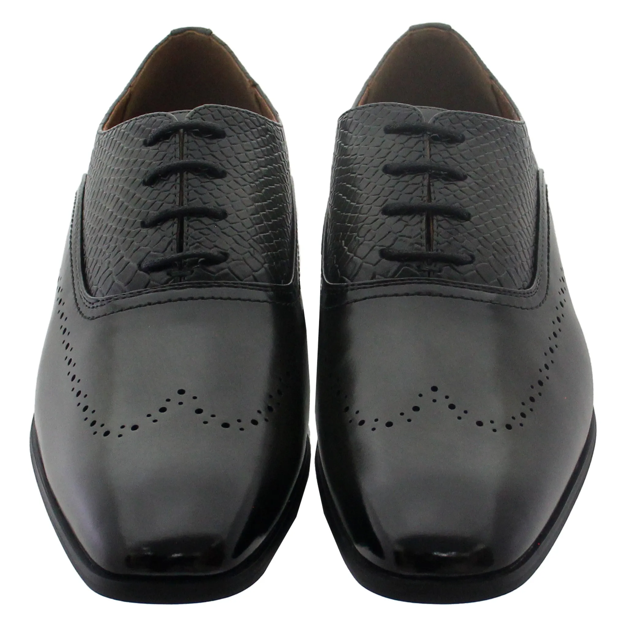 Olive Dotted Wing Tip