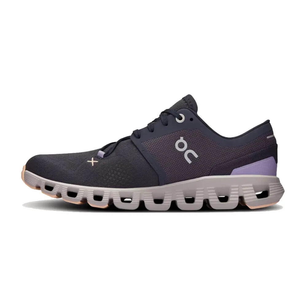 On Women's Cloud X 3 Shoes - Iron / Fade