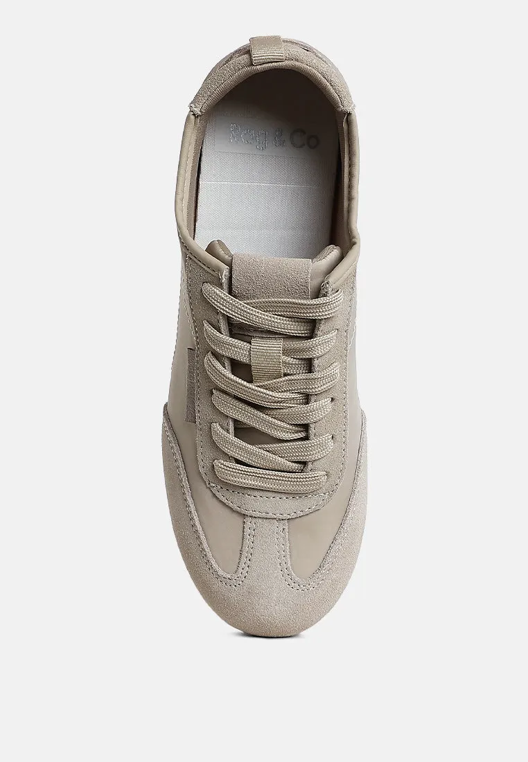 Pattens Genuine Suede Leather Sneakers