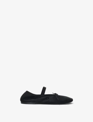 Proenza Schouler Glove Mary Jane Ballet Flats in Mesh - Black