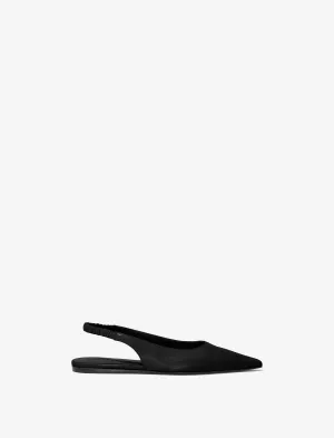 Proenza Schouler Spike Slingback Flats - Black