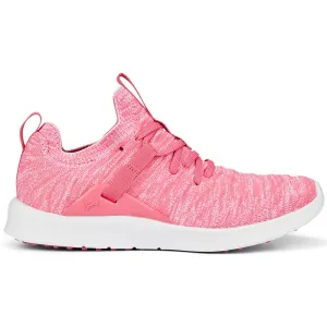 Puma Ladies Laguna Fusion Knit Spikeless Shoes - White/Pink