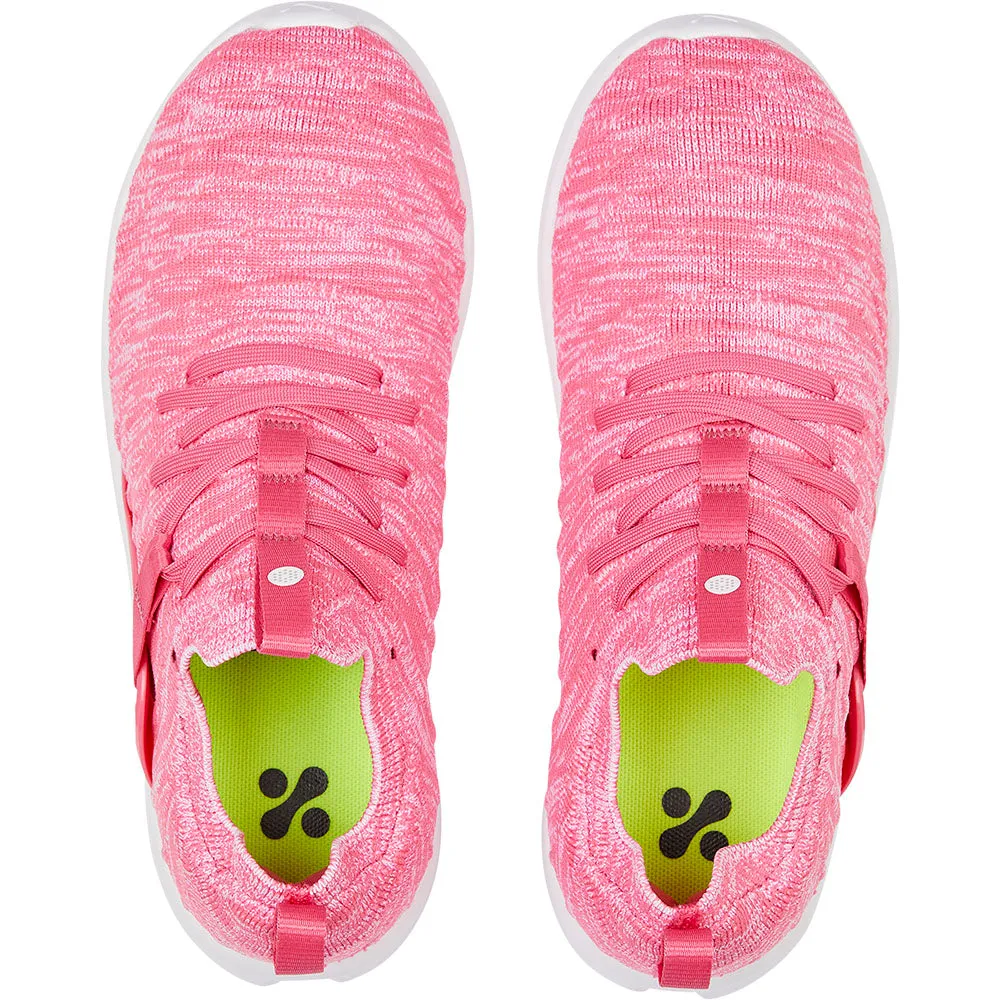 Puma Ladies Laguna Fusion Knit Spikeless Shoes - White/Pink