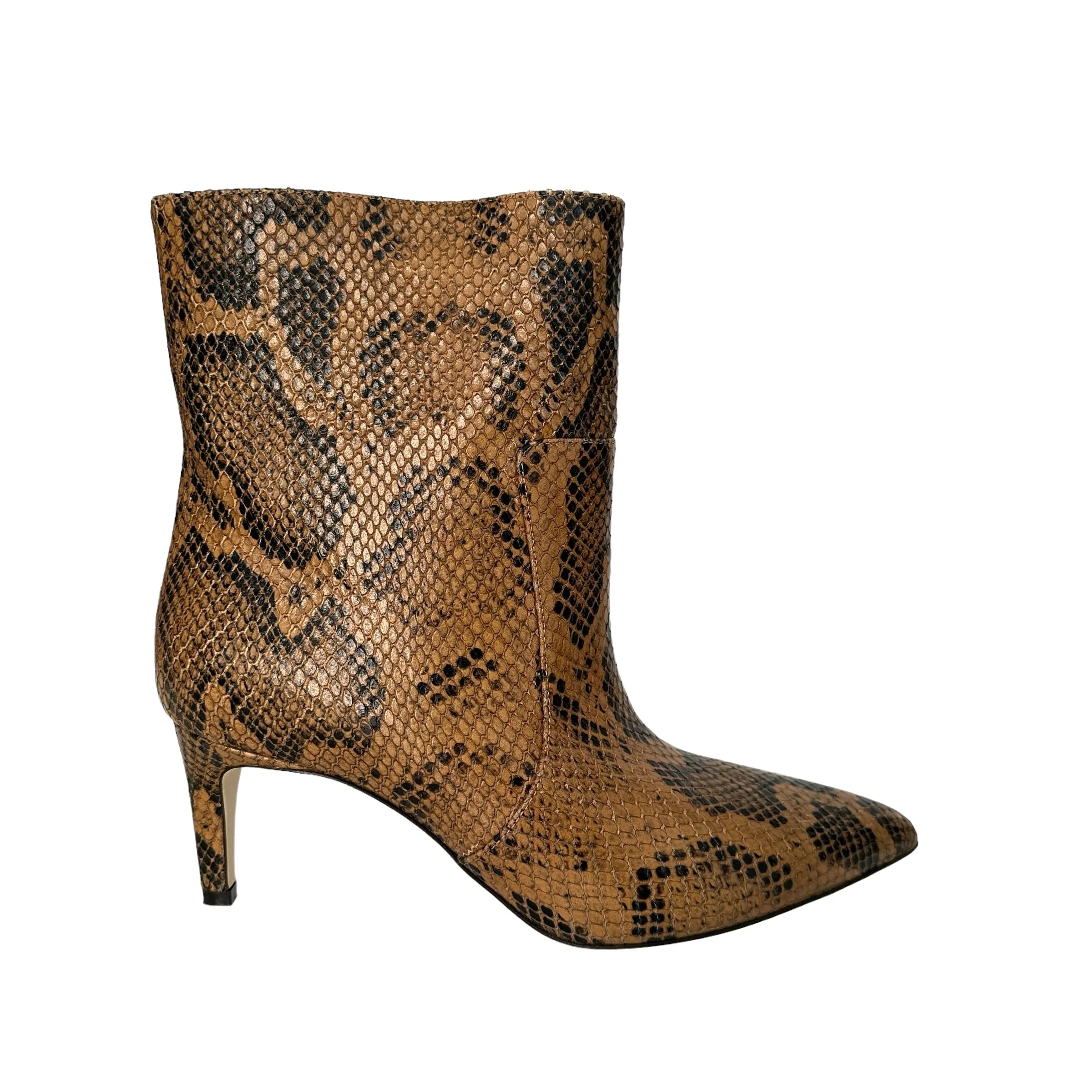 Python Brown Boots - 7.5