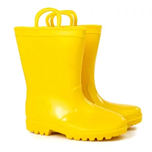 Rain Boot Planters: Yellow (Pair)
