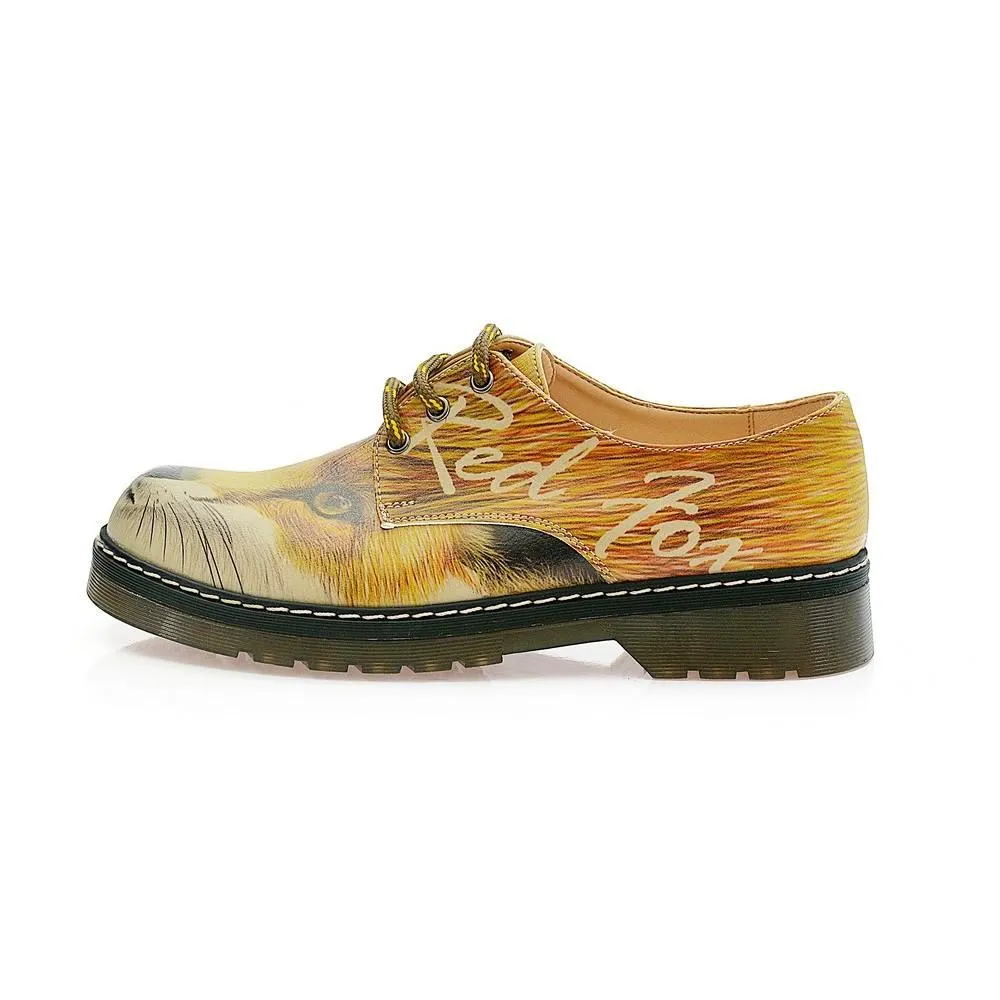Red Fox Oxford Shoes MAX113