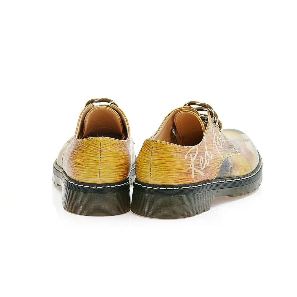 Red Fox Oxford Shoes MAX113