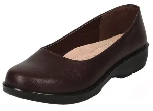 Refresh Footwear Women's Slip-On Round Closed Toe Non-Skid Comfort Ballet Flat