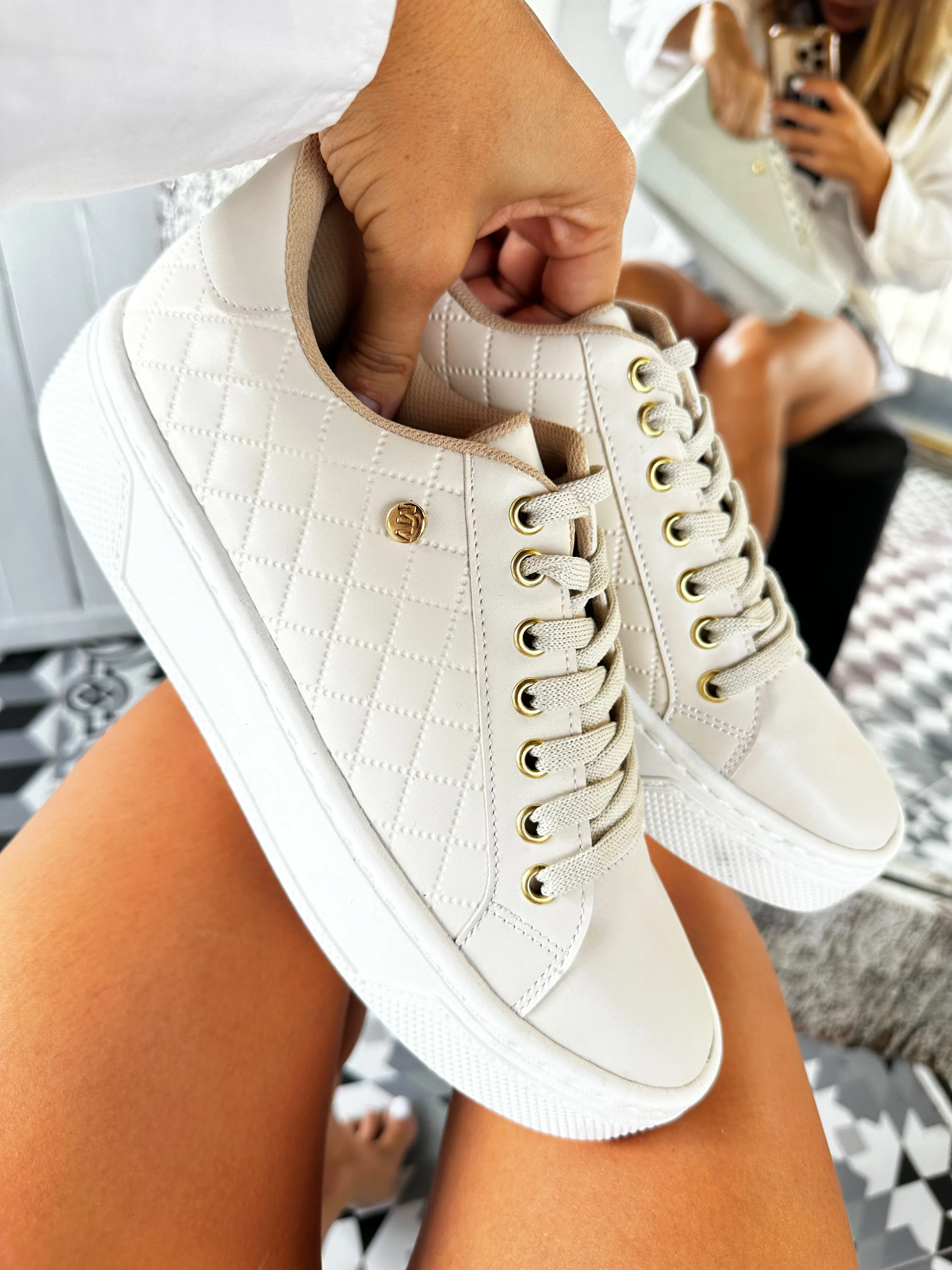 Reno Bold Square Ice Sneakers
