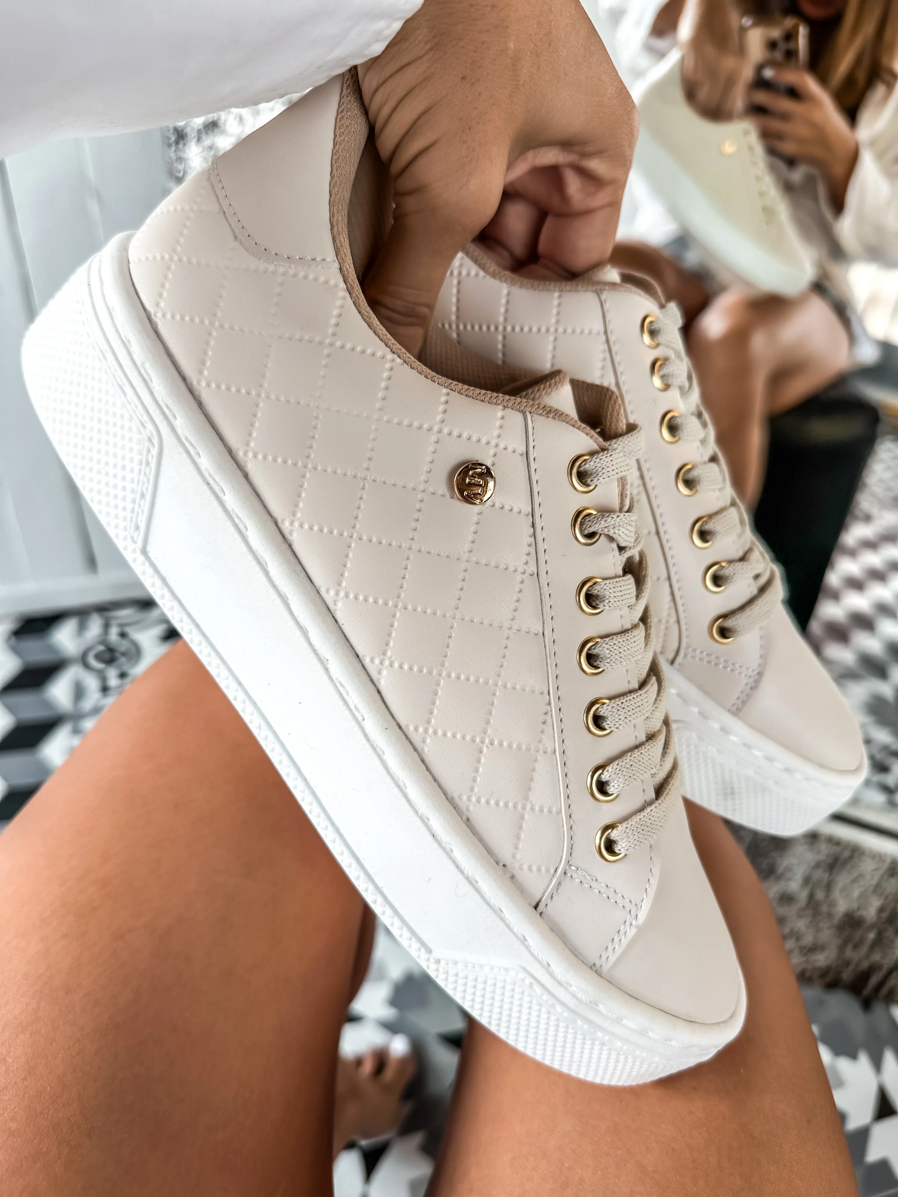 Reno Bold Square Ice Sneakers