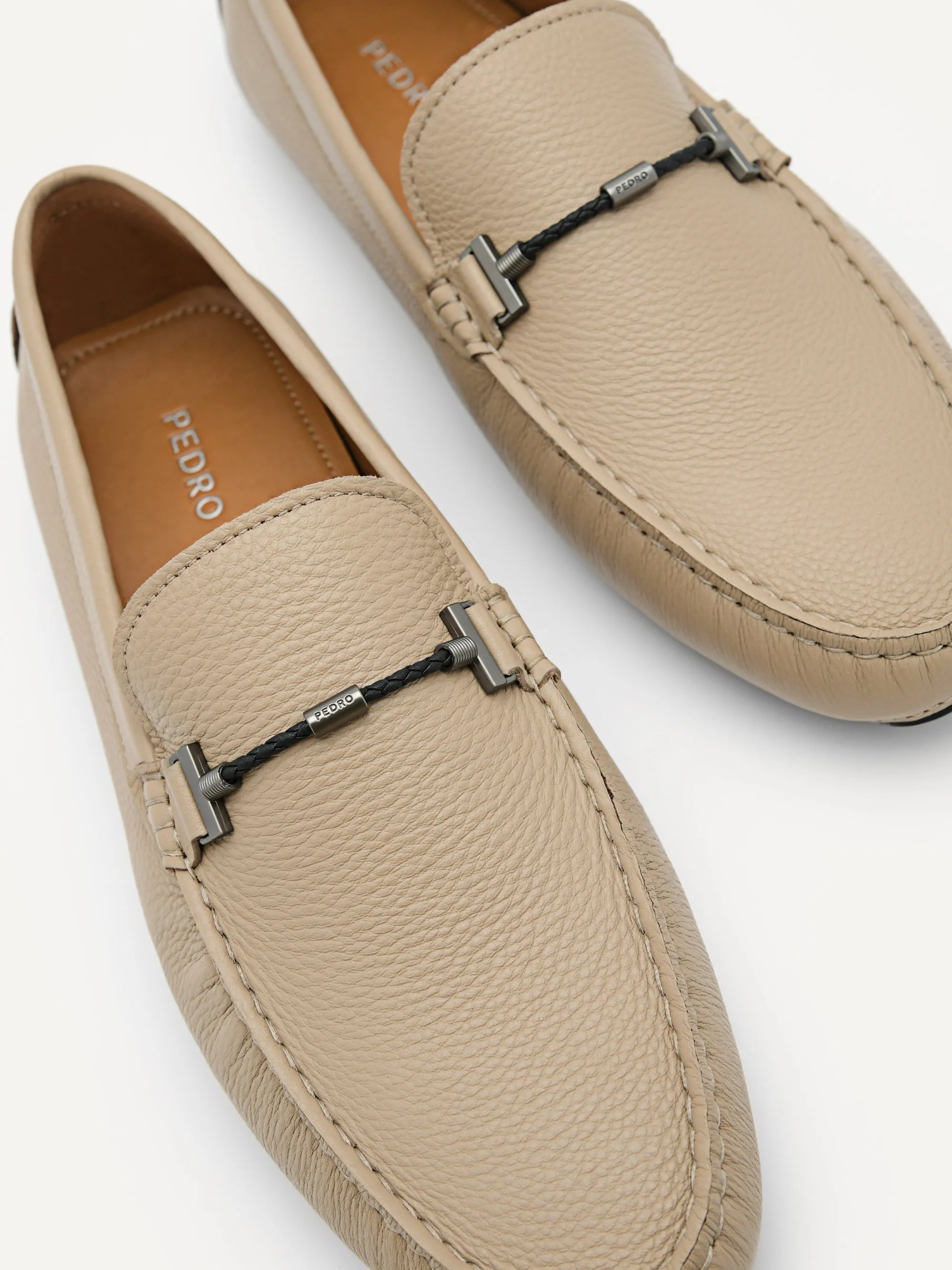 Robert Leather Moccasins