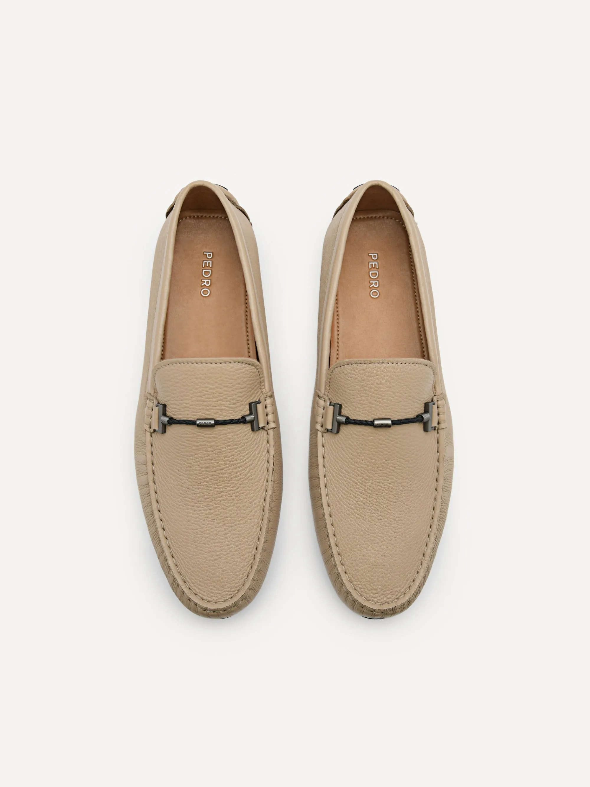 Robert Leather Moccasins