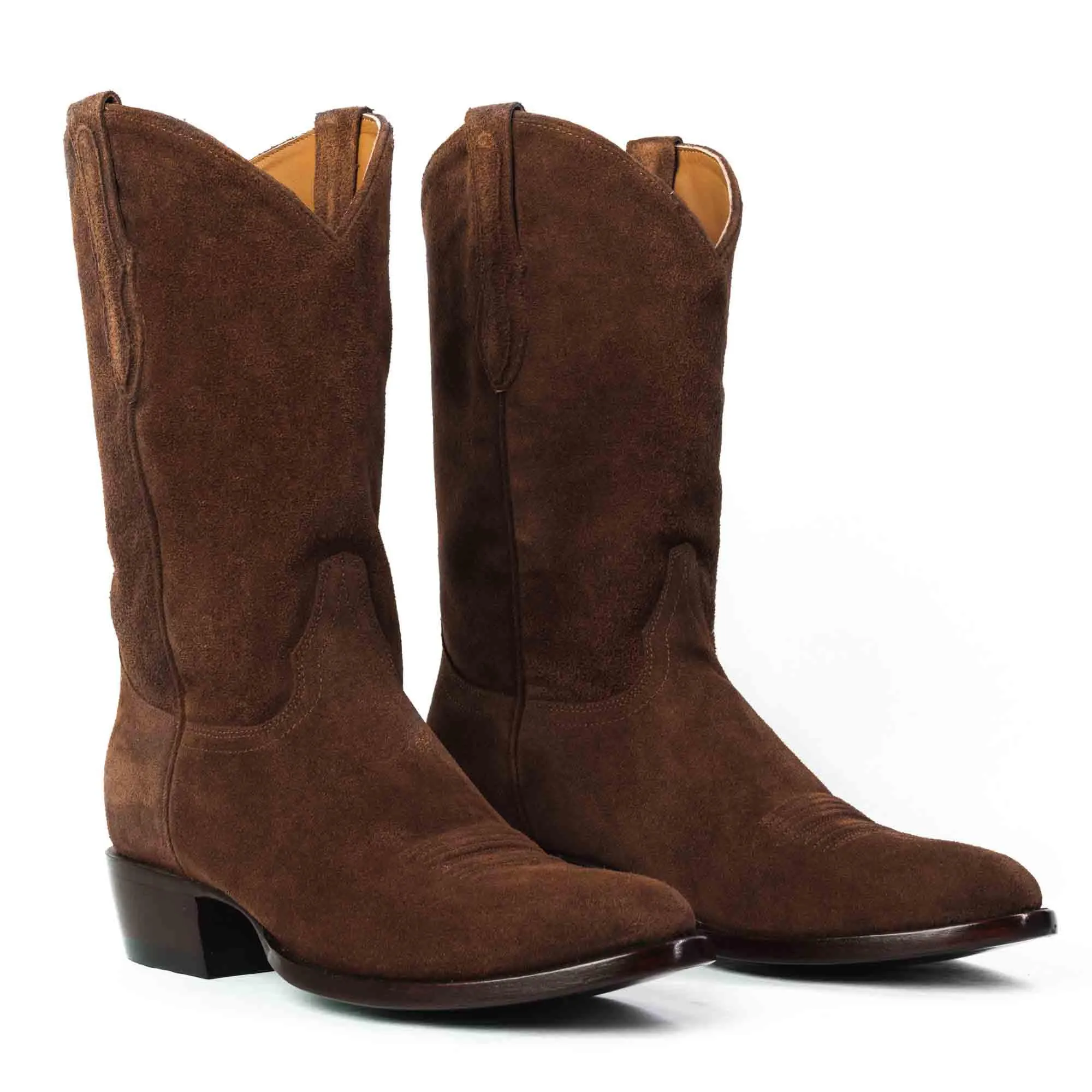 Rujo Boots Men's The Canyon Mahogany Sentry Suede Boots