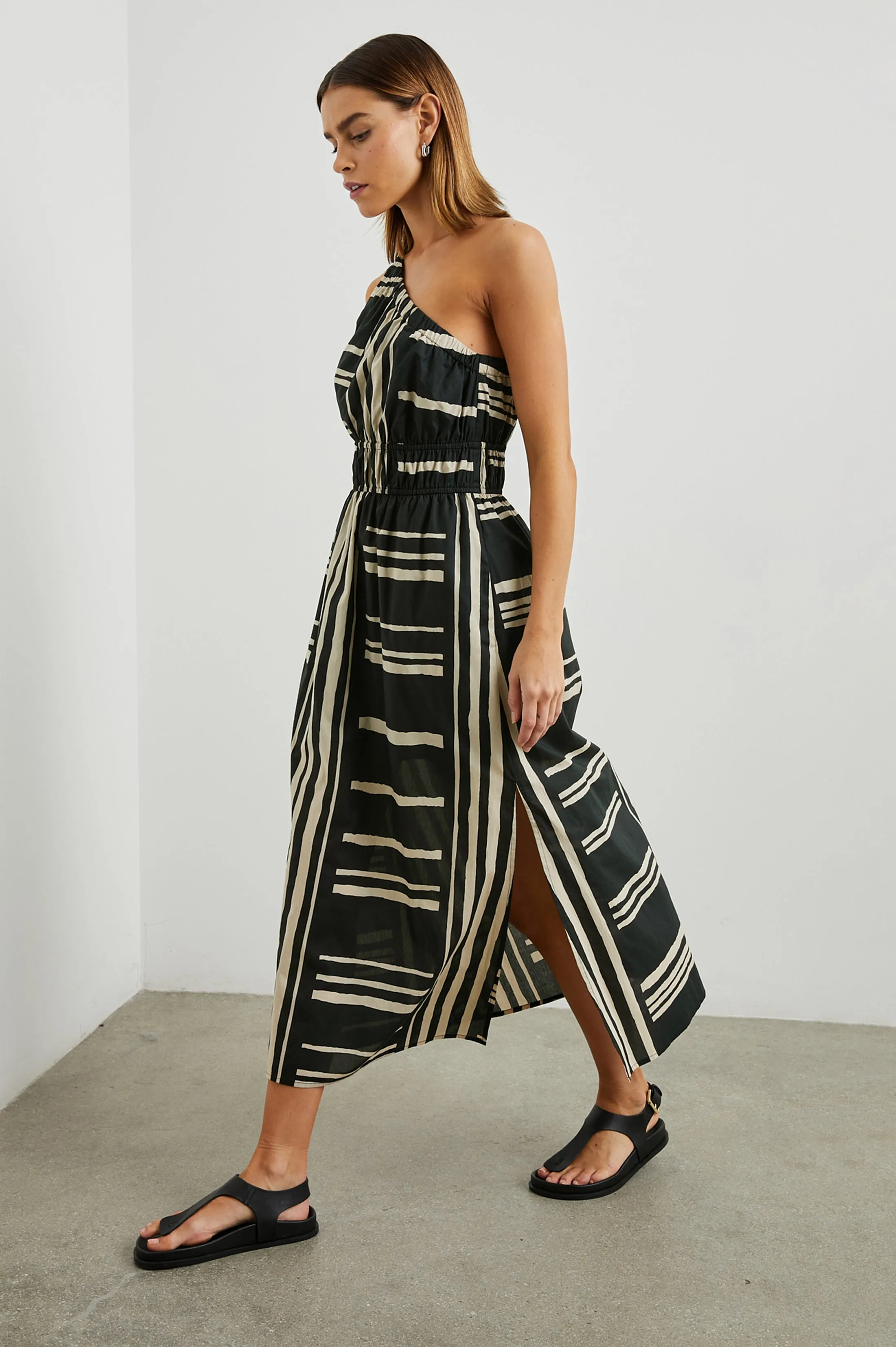 SELANI DRESS - ISLAND STRIPE