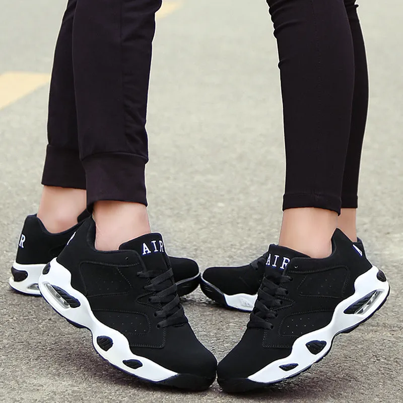 Shock-absorbing Sneakers couple air cushion