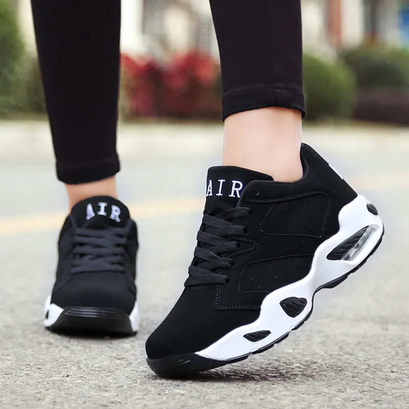 Shock-absorbing Sneakers couple air cushion