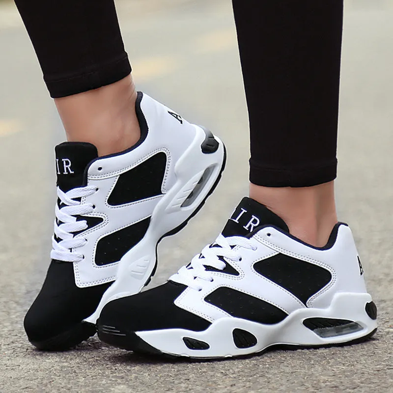 Shock-absorbing Sneakers couple air cushion