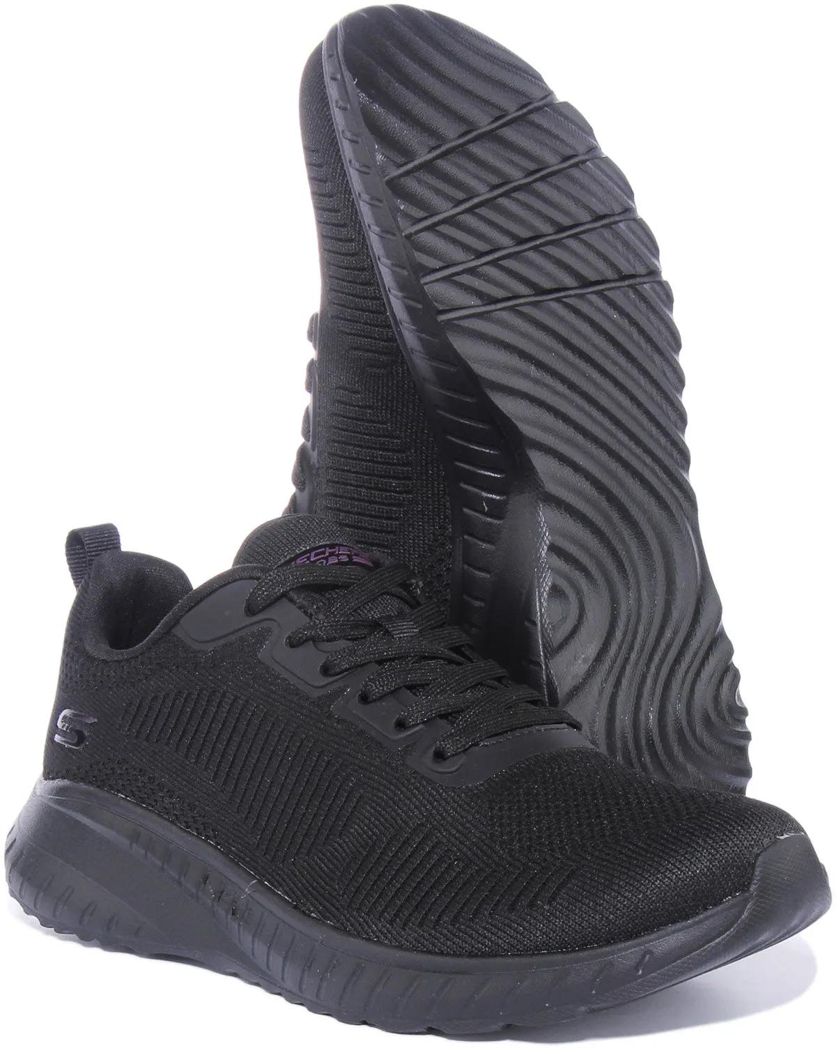 Skechers Bobs Squad In Black For Women