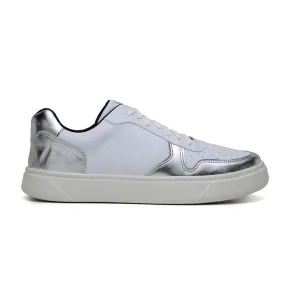 Sneaker 645 by Ahimsa - white and silver