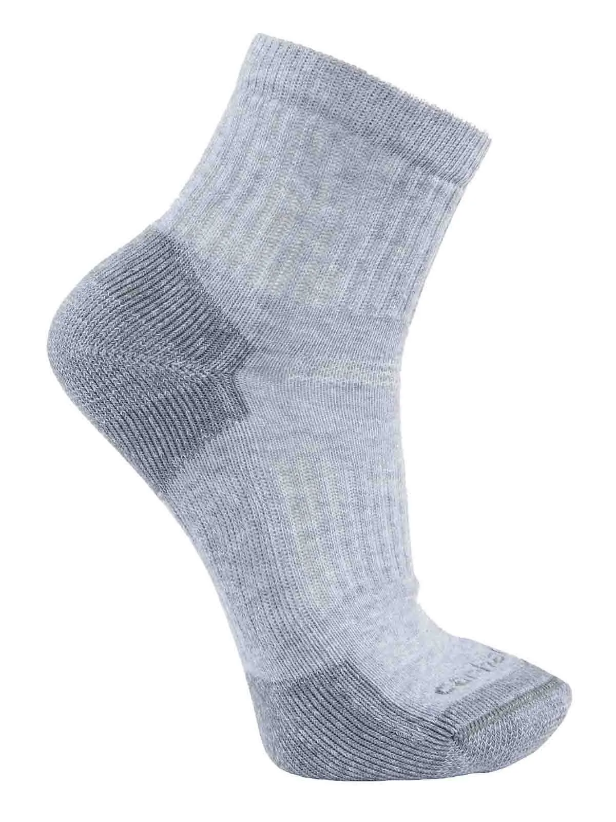 SQ6103M&#x20;Work&#x20;Socks&#x20;Cotton&#x20;Midweight&#x20;Quarter&#x20;3-pack&#x20;-&#x20;Carhartt