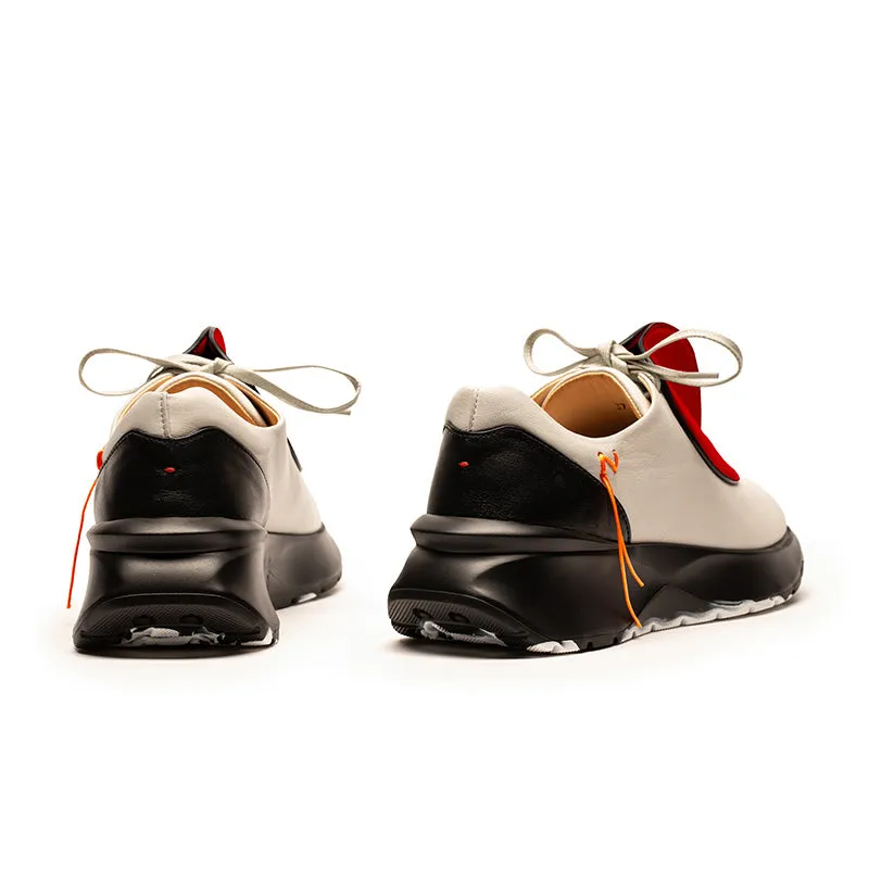 SS24 DOT Cherry | Leather Sneakers