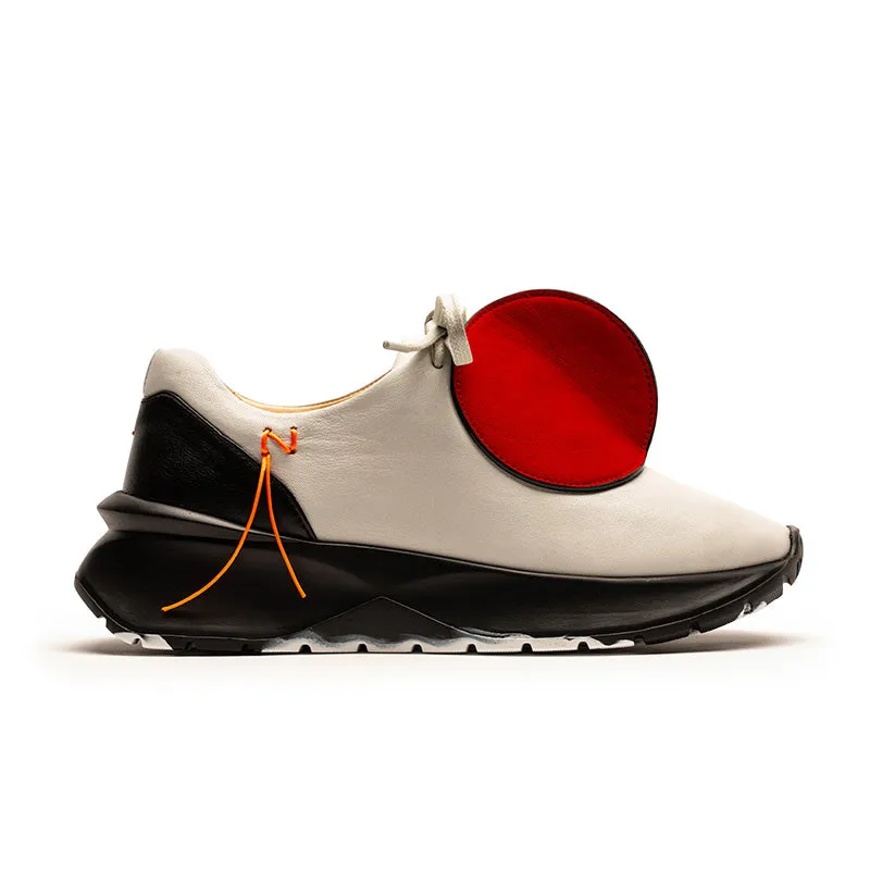 SS24 DOT Cherry | Leather Sneakers
