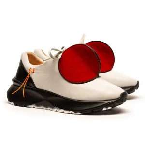 SS24 DOT Cherry | Leather Sneakers